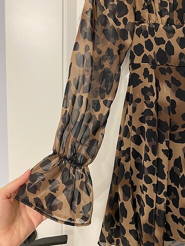 Koton Leopar elbise