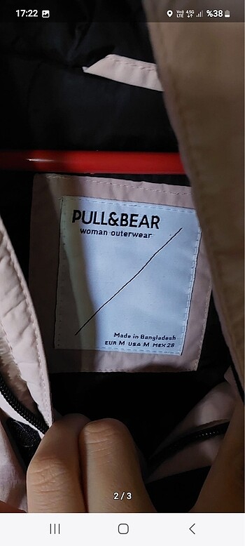 m Beden Pullbear mont