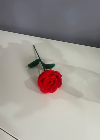 Kırmızı Gül şönil - Görsel 8