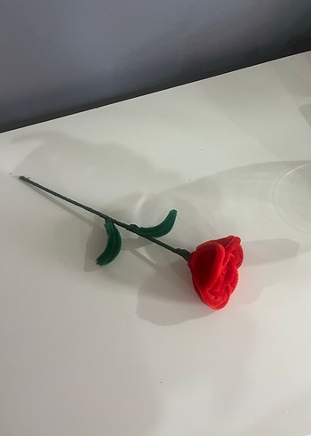 Kırmızı Gül şönil - Görsel 7