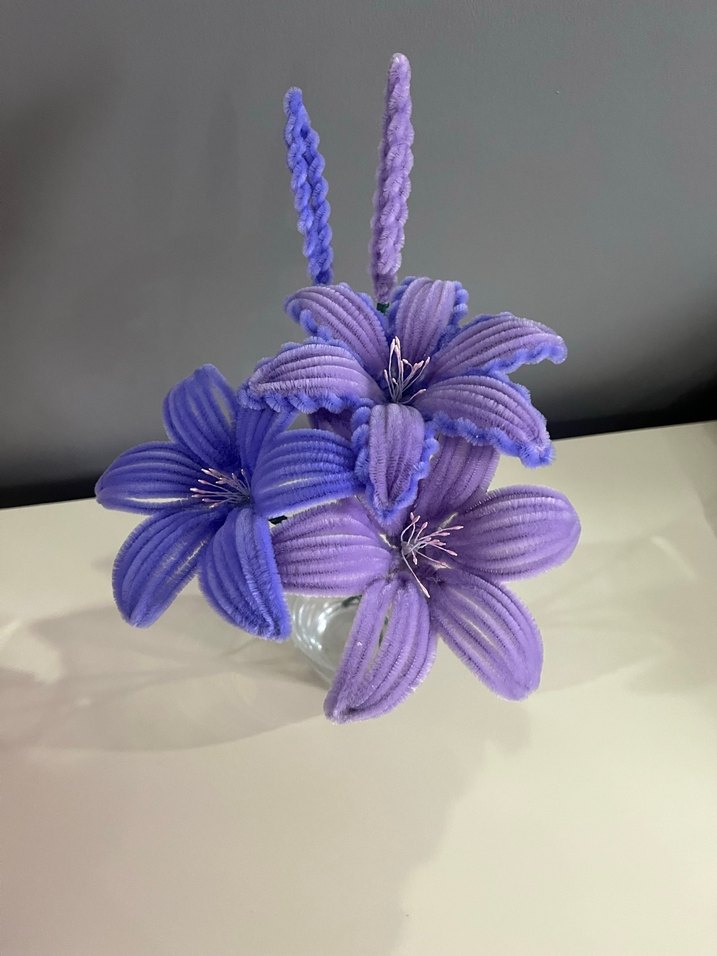 Mor Dekoratif çiçek - Görsel 2