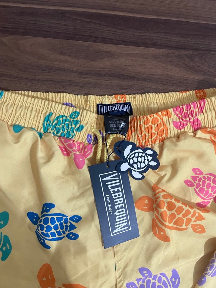 Renkli Kaplumbağa Desenli Erkek Mini Şort - Görsel 2