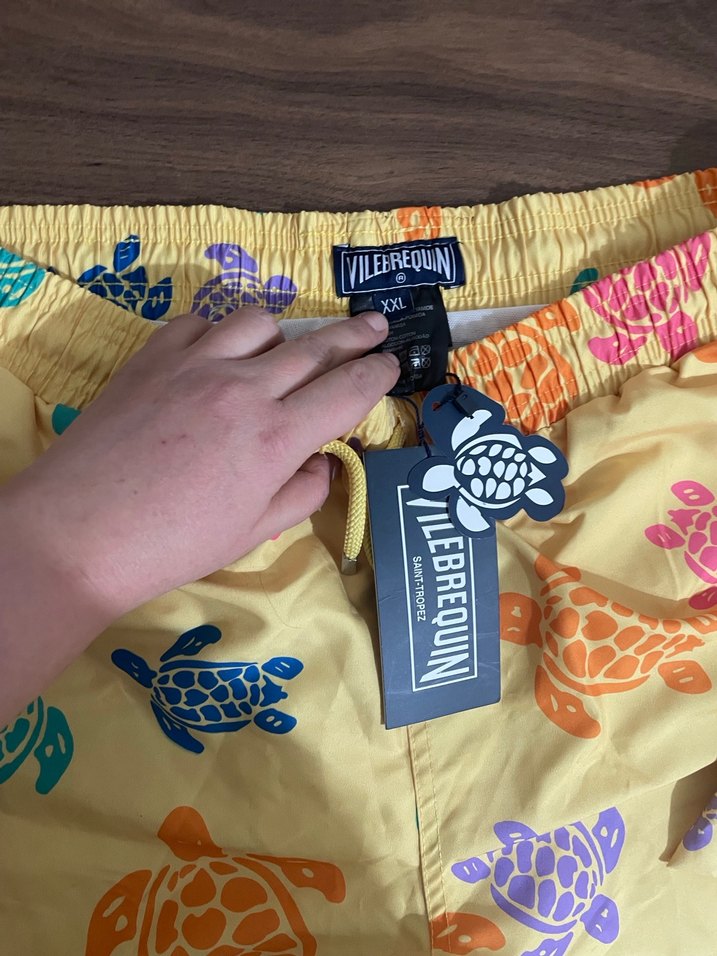 Renkli Kaplumbağa Desenli Erkek Mini Şort - Görsel 3