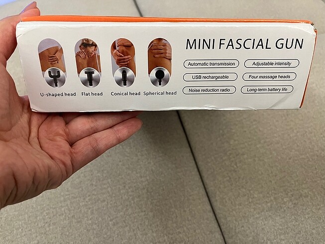  Beden USB-C Girişli Masaj Aleti