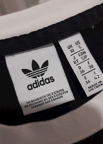 Adidas Siyah Crop Sweatshirt - Görsel 3