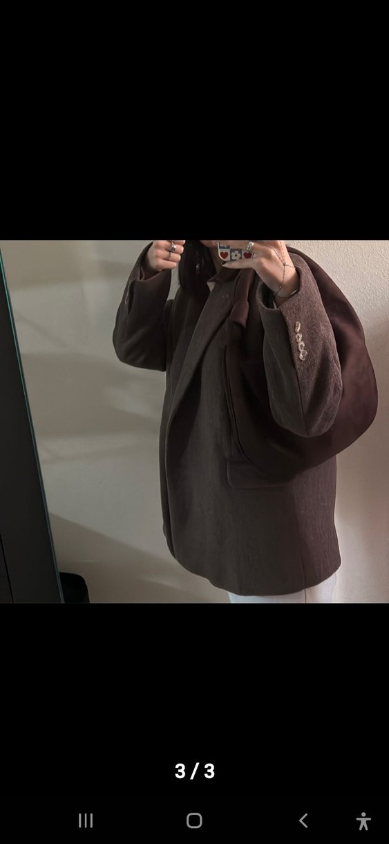 Kahverengi Süet Kemerli Bohem Kadın Çantası - Görsel 3