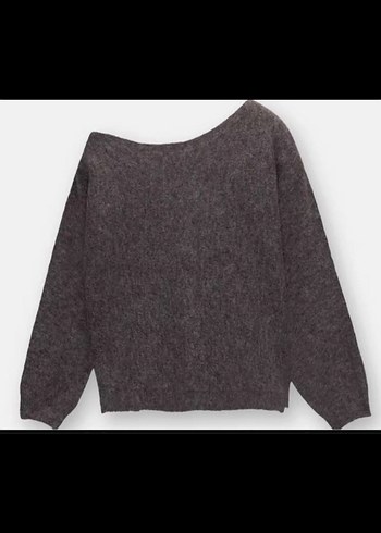 Pull&bear asimetrik kadın kazak - Görsel 2