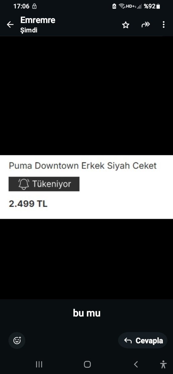 Puma Downtown Erkek Siyah Ceket - Görsel 4