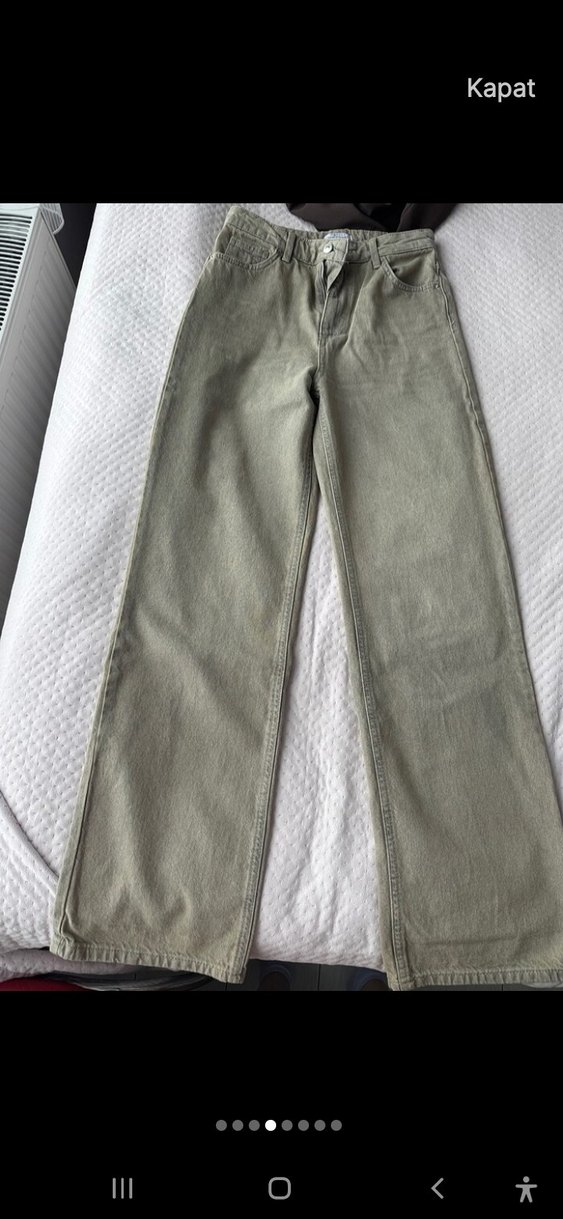 Bej Kadın Pantolon - Görsel 3