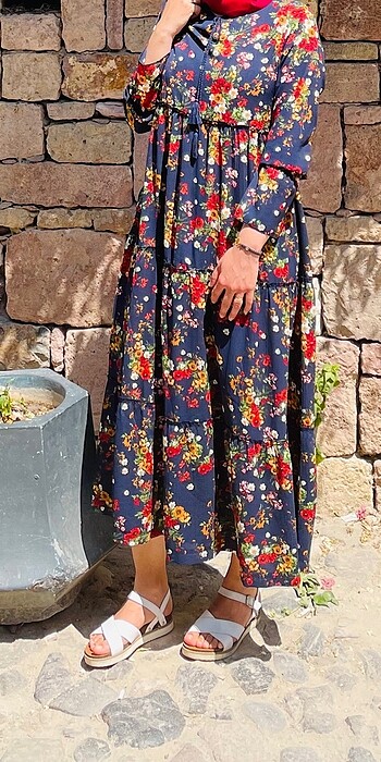 Tesettür elbise - Görsel 5