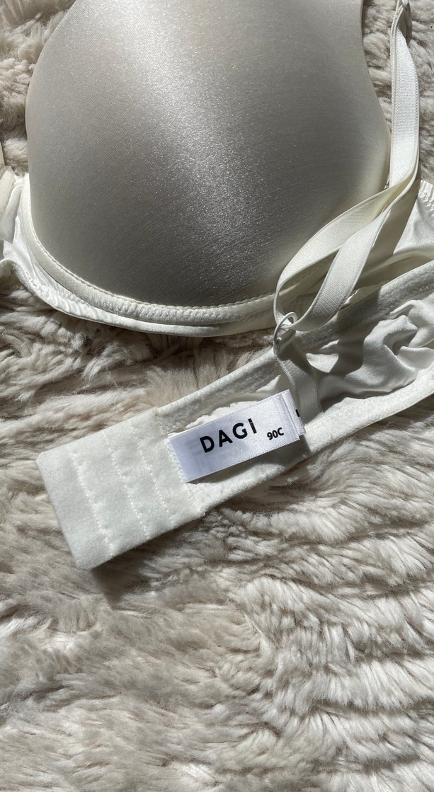 Beyaz Bohem Tarzı Rahat Sütyen DAGİ hiç kullanılmamıştır - Görsel 2