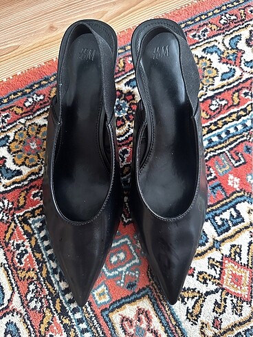 39 Beden siyah Renk H&M Topuklu Ayakkabı