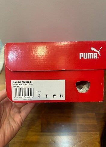 37 Beden Orijinal Puma halı saha erkek