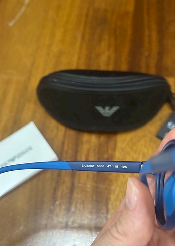 Emporio Armani Kadın Lacivert Gözlük - Görsel 5