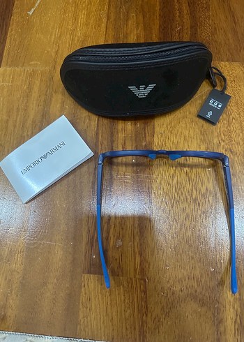 Emporio Armani Kadın Lacivert Gözlük - Görsel 4