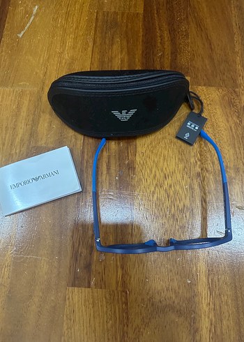 Emporio Armani Kadın Lacivert Gözlük - Görsel 3