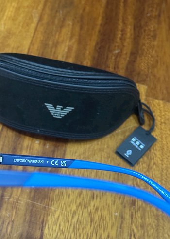 Emporio Armani Kadın Lacivert Gözlük - Görsel 6