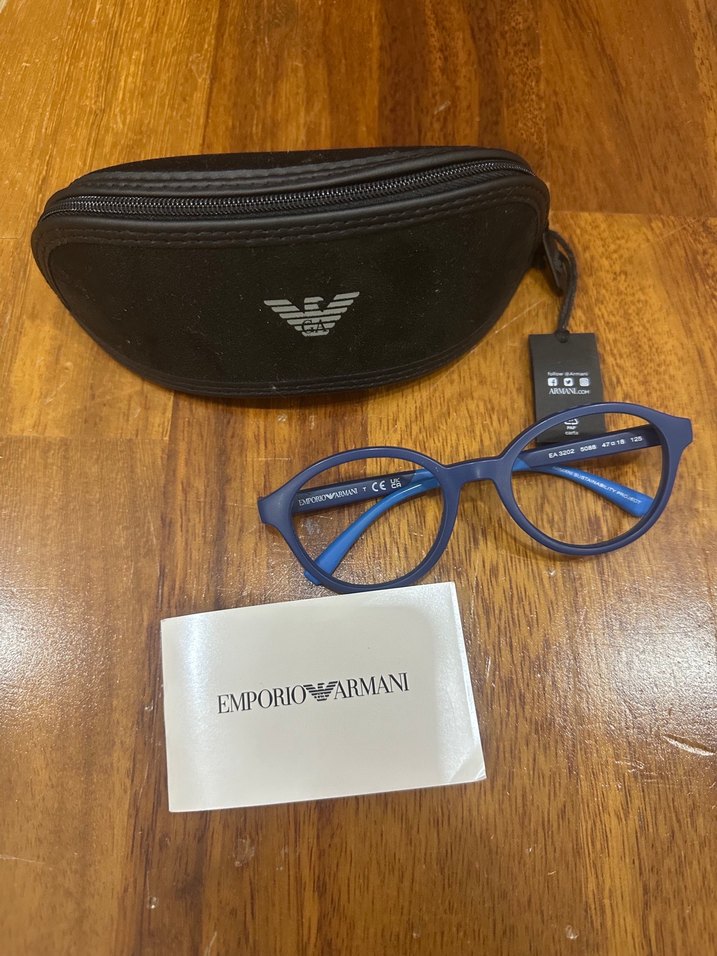 Emporio Armani Kadın Lacivert Gözlük - Görsel 2