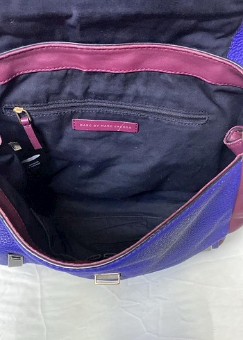 Kadın Çok Renkli Deri Tokalı Çanta - Görsel 7