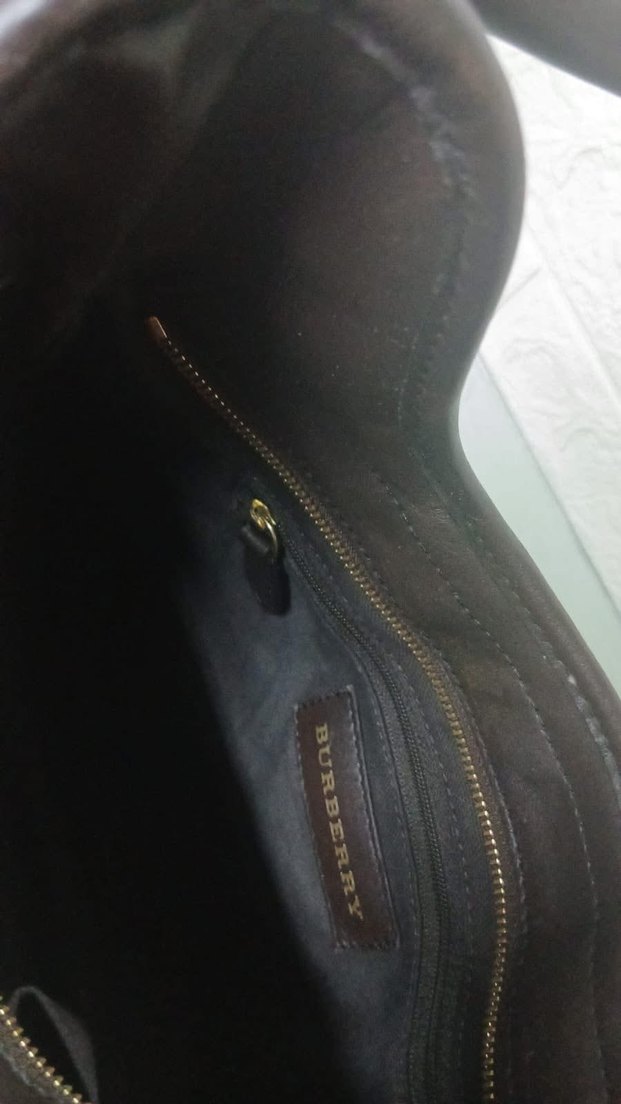 Klasik Desenli Bej Deri Kadın Çanta - Görsel 4