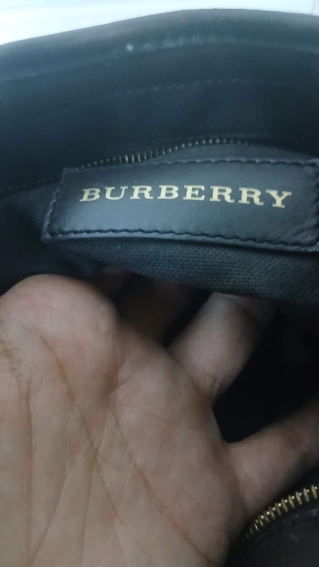 Klasik Desenli Bej Deri Kadın Çanta - Görsel 5