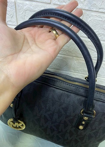 Siyah Deri Kadın İş Çantası - Görsel 10