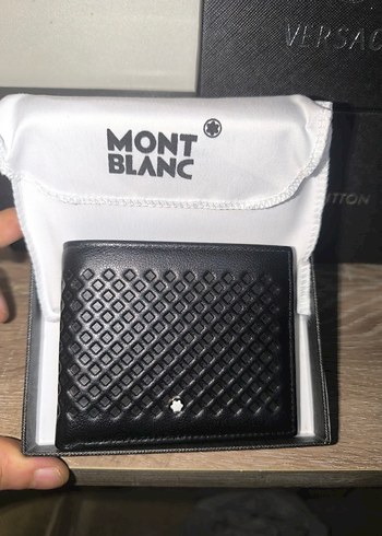 Mont Blanc Orijinal Montblanc Siyah Erkek Cuzdani