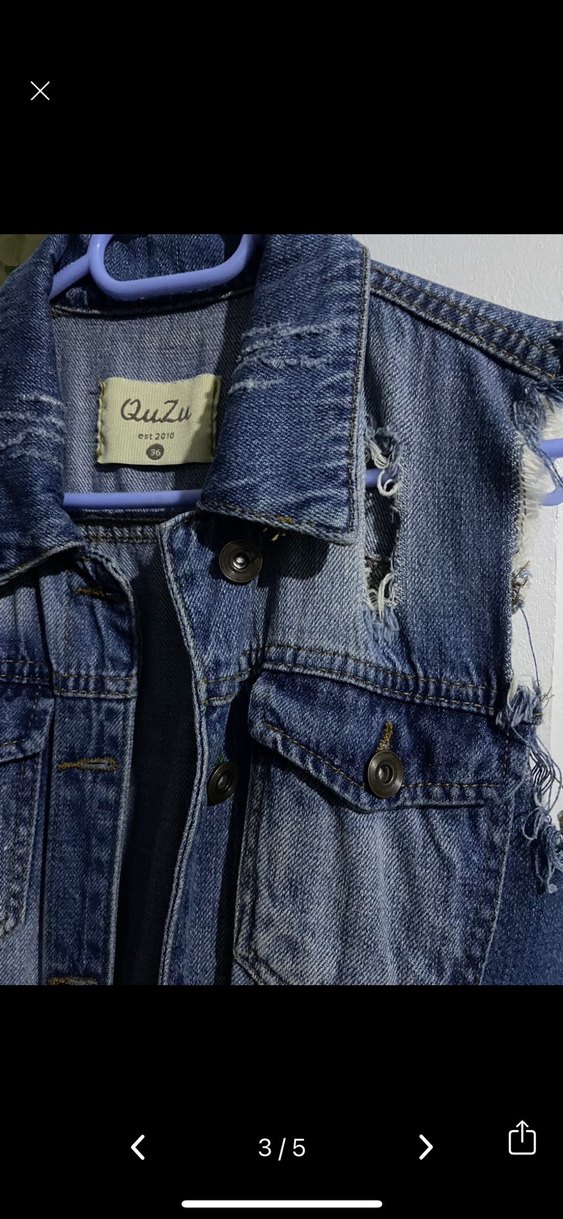 Uzun Kolsuz Kot yelek - Görsel 2