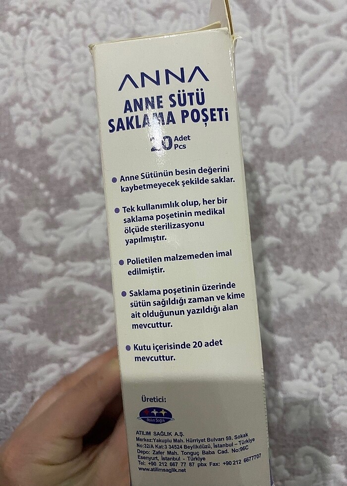 Süt saklama poşeti - Görsel 3