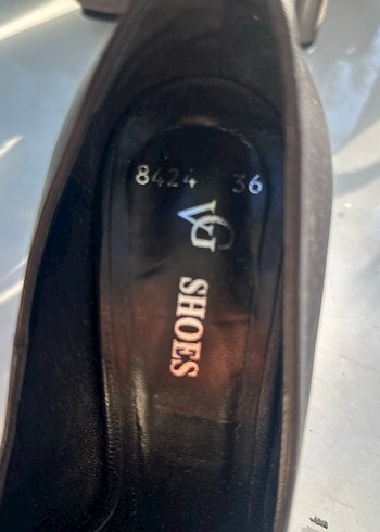 Parlak Siyah Kadın Stiletto Topuklu Ayakkabı - Görsel 6