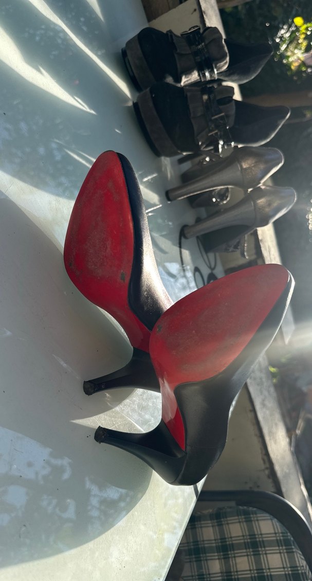 Parlak Siyah Kadın Stiletto Topuklu Ayakkabı - Görsel 4