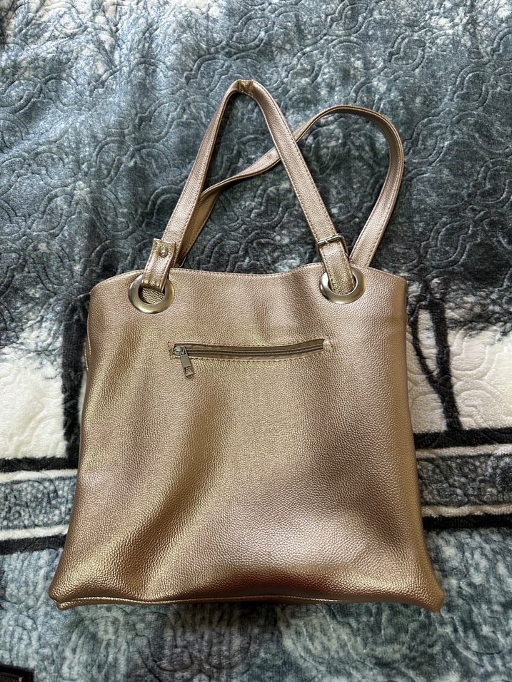 Kahverengi Kadın Deri Çanta - Görsel 3