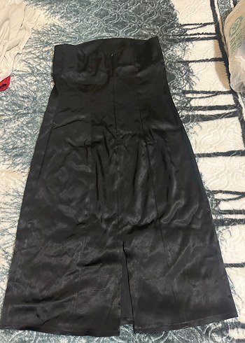 Saten elbise - Görsel 5