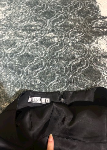 Saten elbise - Görsel 4