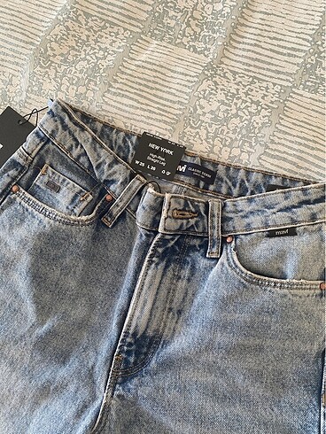 Mavi Jeans Jeans yüksek bel düz kesim