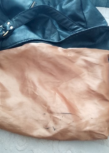 Siyah Yılan Desenli hakiki Deri Kadın Çanta - Görsel 6