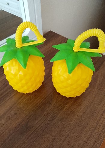 Çocuk Ananas Şekilli Su Kabı - Görsel 2