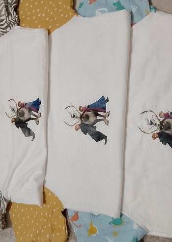 Beyaz Baskılı Çocuk tişört - Görsel 4