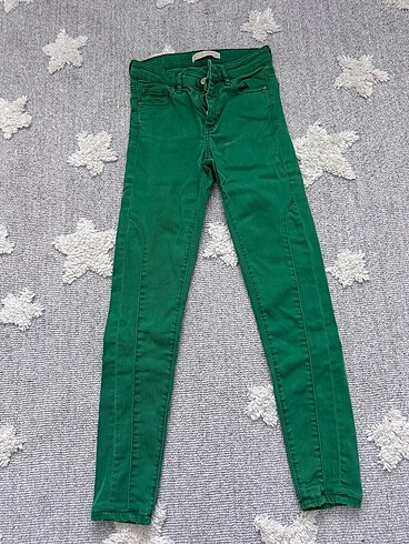 Zara yeşil Pantolon