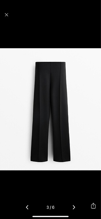 Oysho Siyah Neopren Pantolon