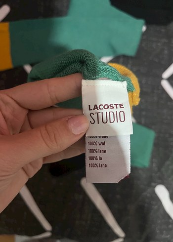 Lacoste Yün Uzun Eldiven - Görsel 4