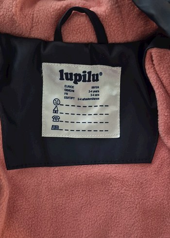 Kız Çocuk Gri Fermuarlı Kapüşonlu Yağmurluk - Görsel 3