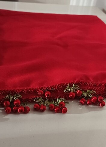 Kirazlı iğne oyası 