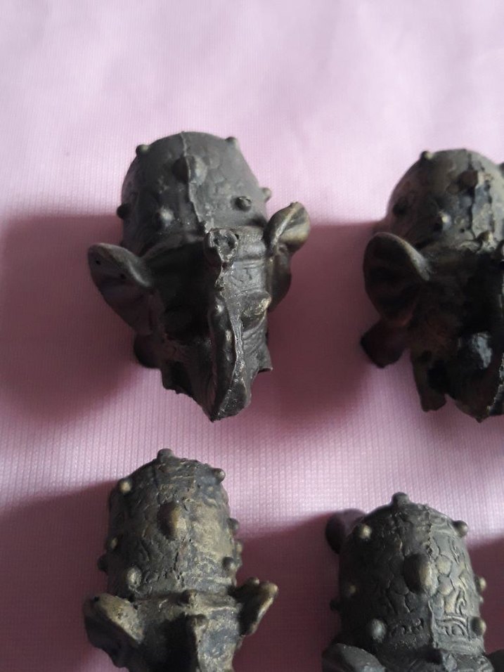 Uzak doğudan Fil Figürleri Seti - Görsel 2