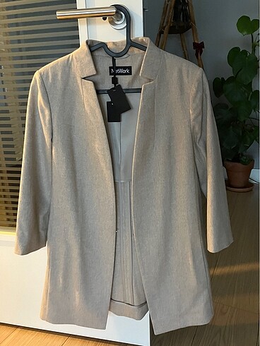 Network Network etiketli yün blazer