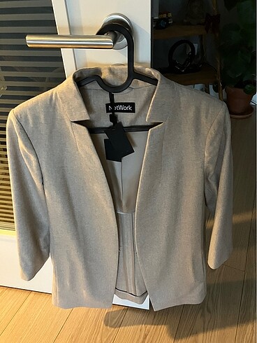 xs Beden Network etiketli yün blazer