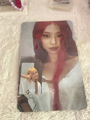  Beden Jennie big photocard