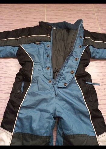 Kemerli Erkek Bebek Kış Tulumu - Görsel 4