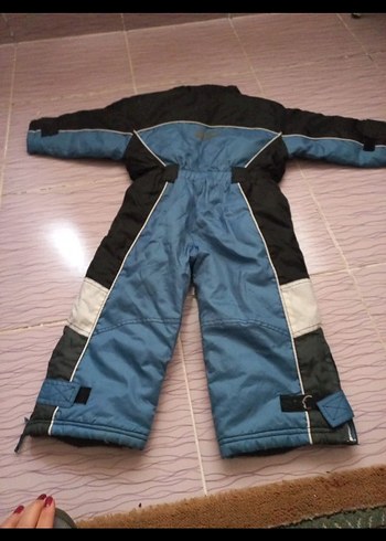 Kemerli Erkek Bebek Kış Tulumu - Görsel 2