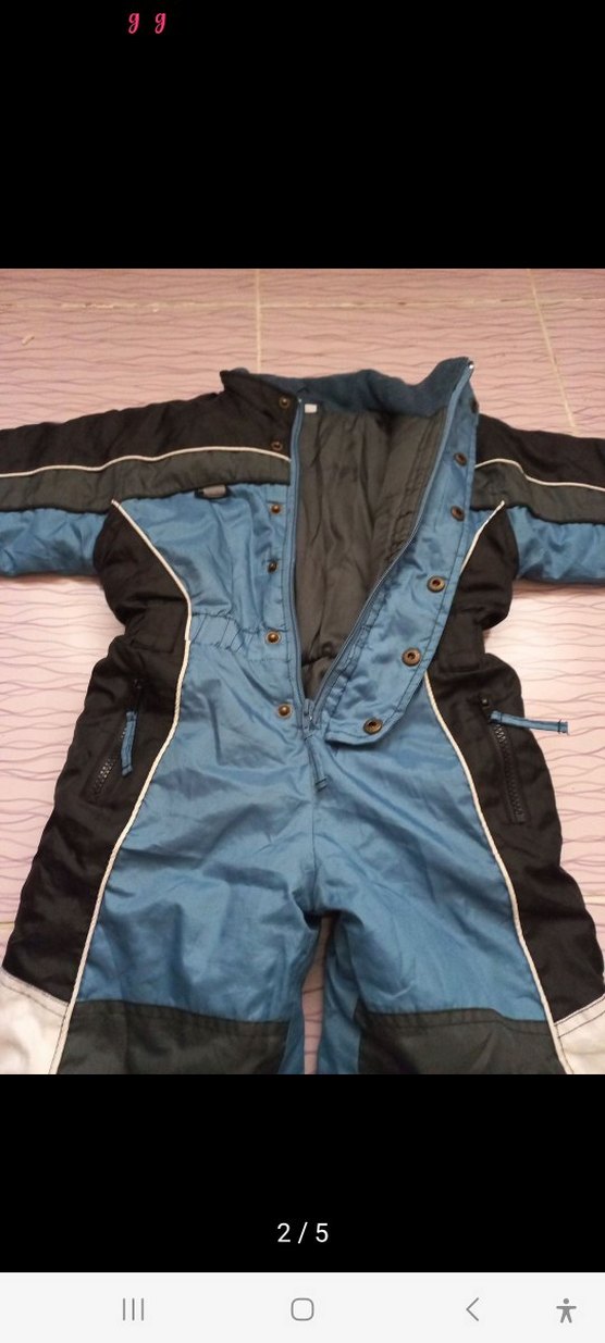 Kemerli Erkek Bebek Kış Tulumu - Görsel 4